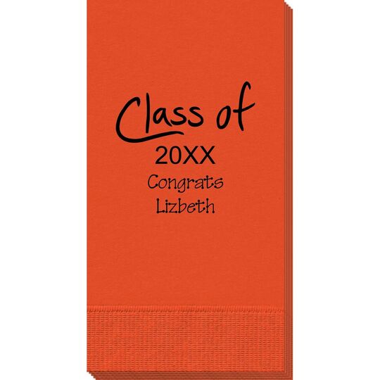 Pick Any Year of Fun Class of Guest Towels